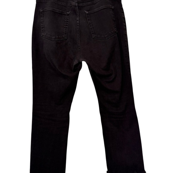 Everlane High-Waisted Straight Leg Jeans – Black, Size 32 Regular - Picture 3 of 8